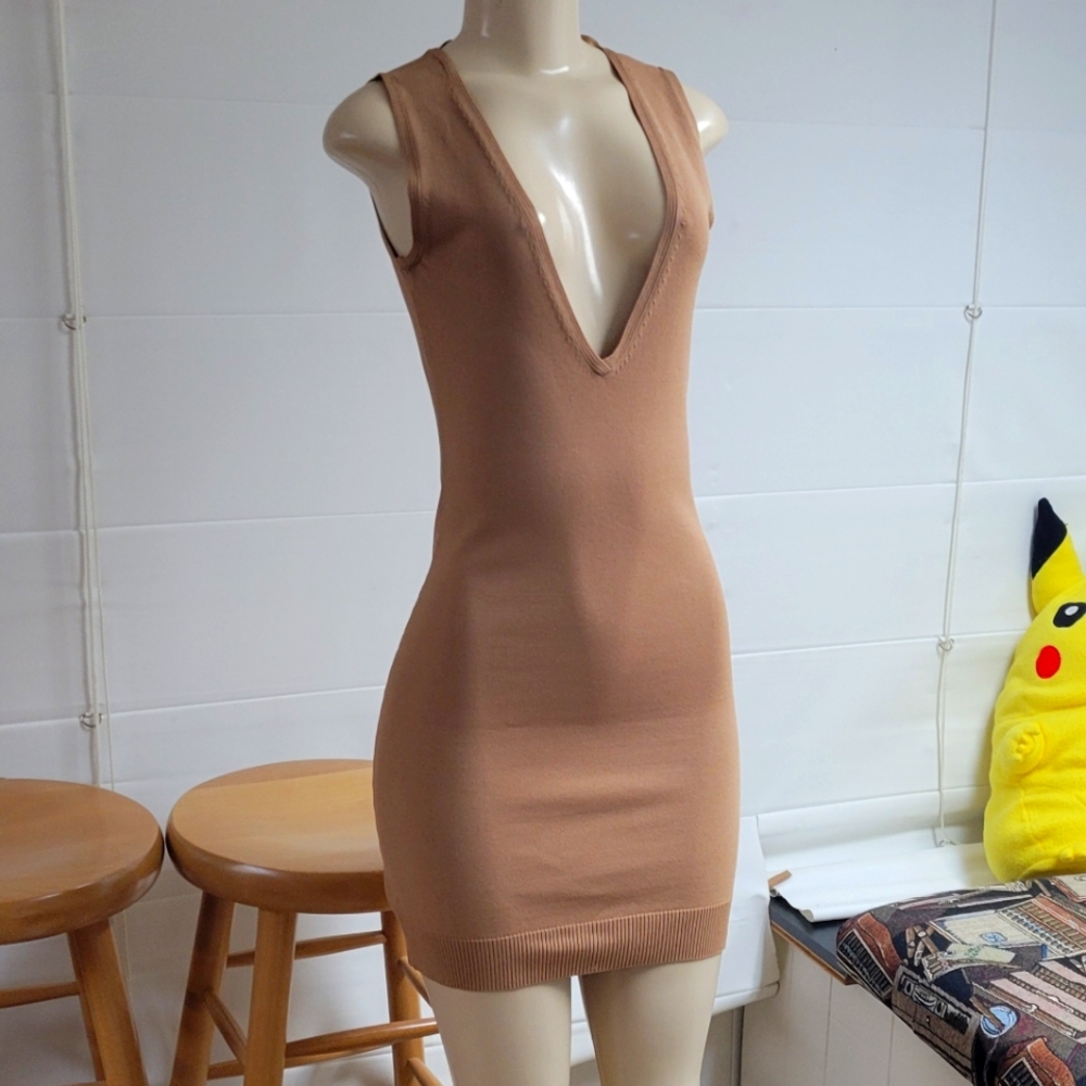 Mini Dress Tan MEMBERS ONLY Limited Edition